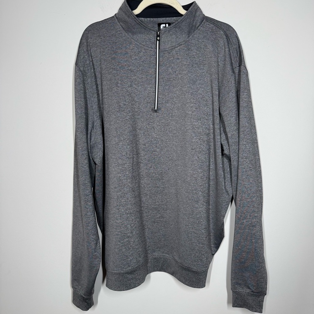 FootJoy Men's Charcoal Zip-Up Sweater PGA Tour Championship